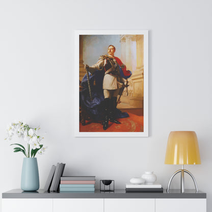 Kaiser Wilhelm II Framed Painting Poster