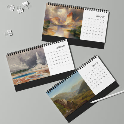 Thomas Moran 2027 Desktop Calendar