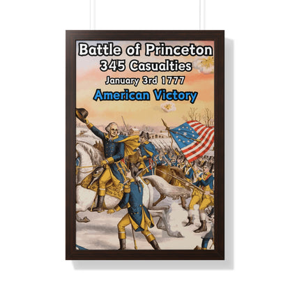 Battle of Princeton Framed Poster