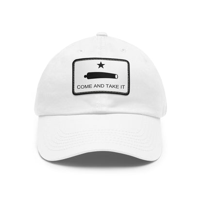 Come and Take It Leather Patch Hat