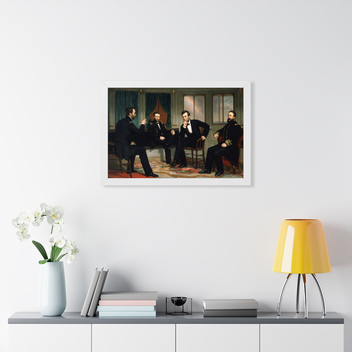 The Peacemakers Framed Print | George P. A. Healy, 1868