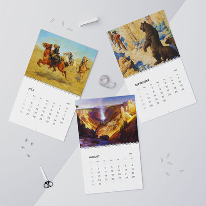 American Western Painting 2026 Calendar