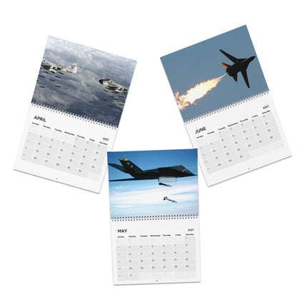 Vintage US Jets 2027 Wall Calendar