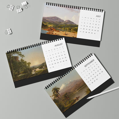 Frederic Edwin Church 2026 Desktop Calendar