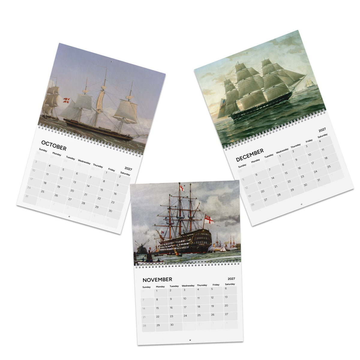 Age of Sail 2027 Calendar
