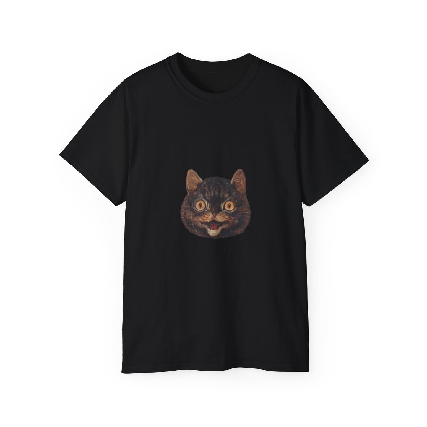 Cat Painting Cutout Unisex Ultra Cotton Shirt