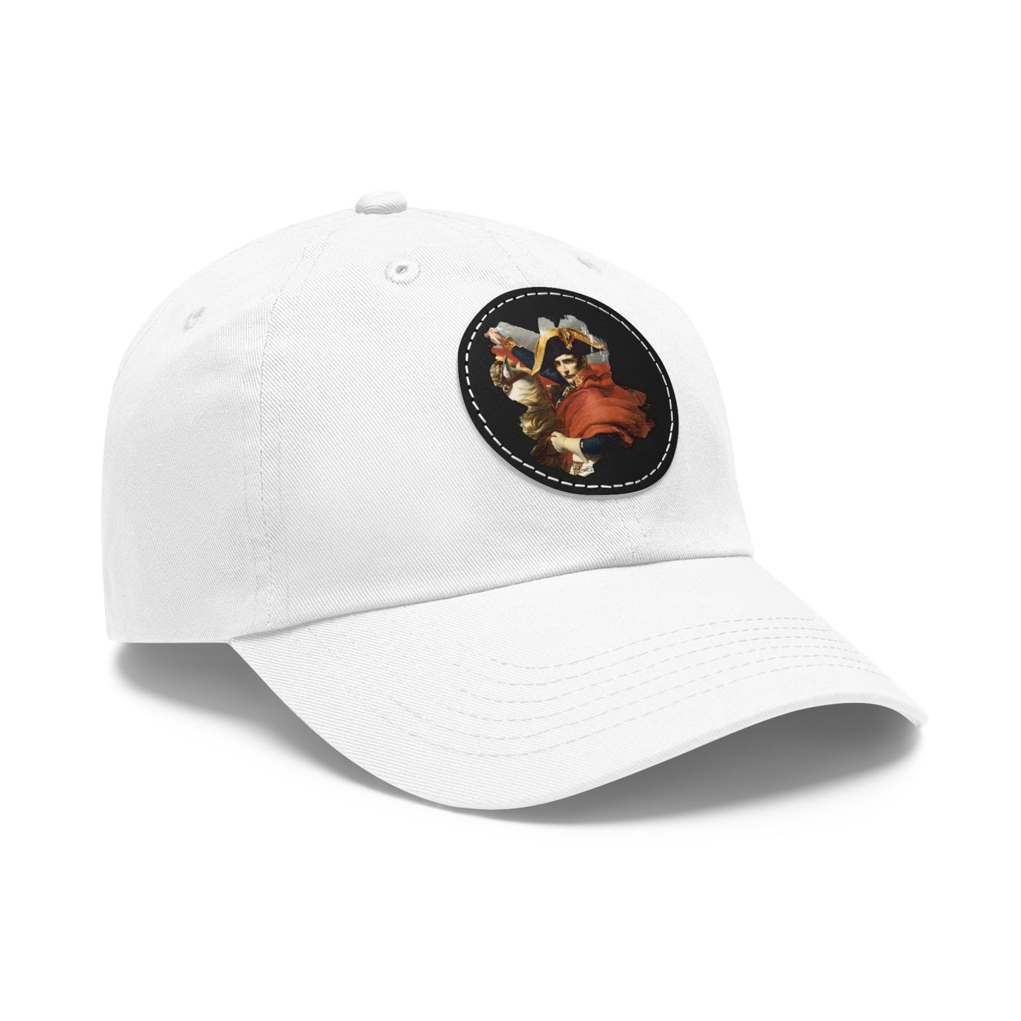 Napoleon Bonaparte Leather Patch Hat