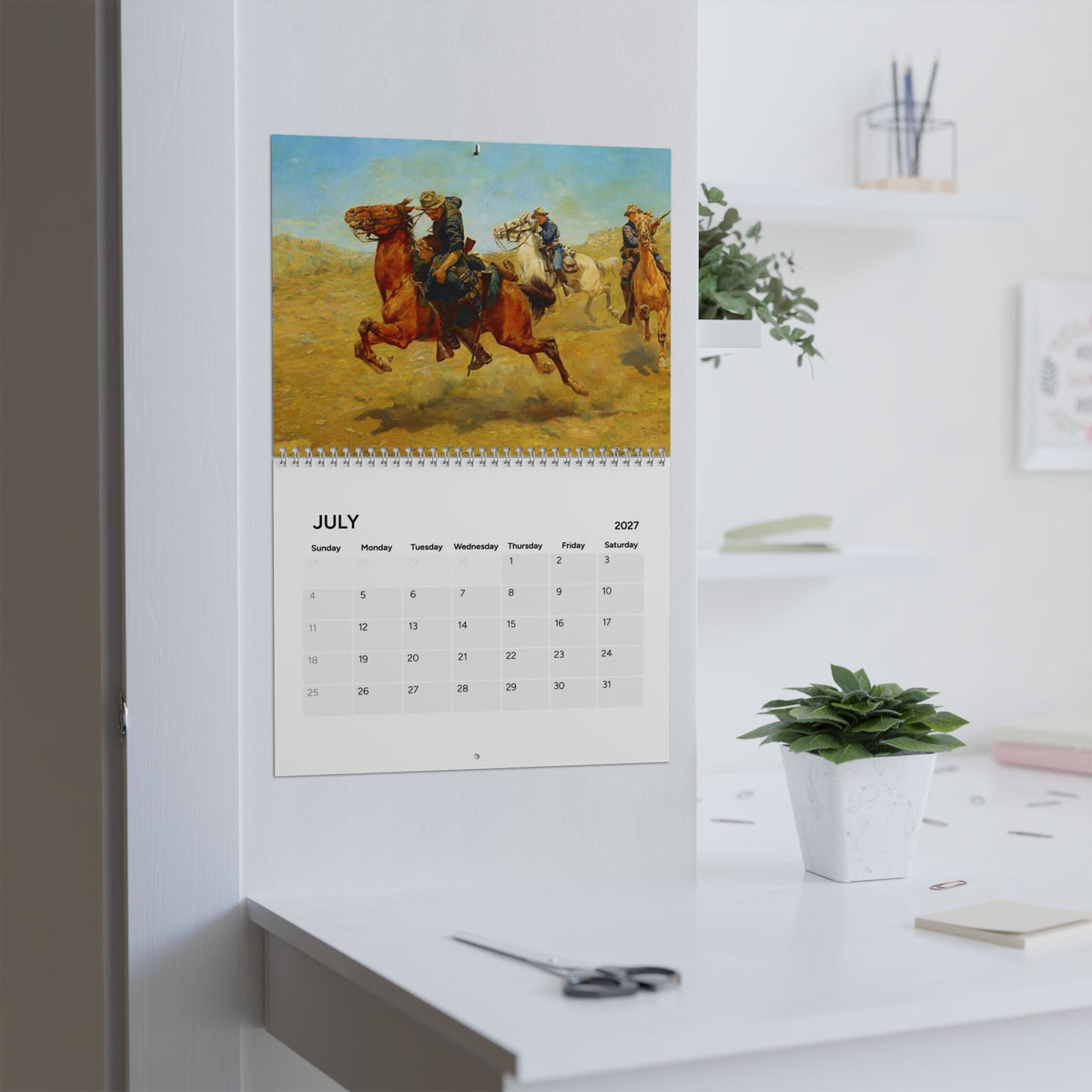 American Western 2027 Calendar