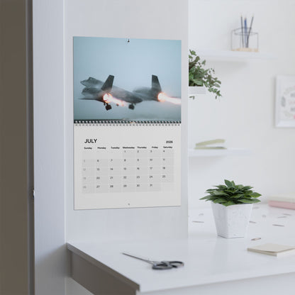 100 years of American Aircraft 2026 (Grid Style) Calendar