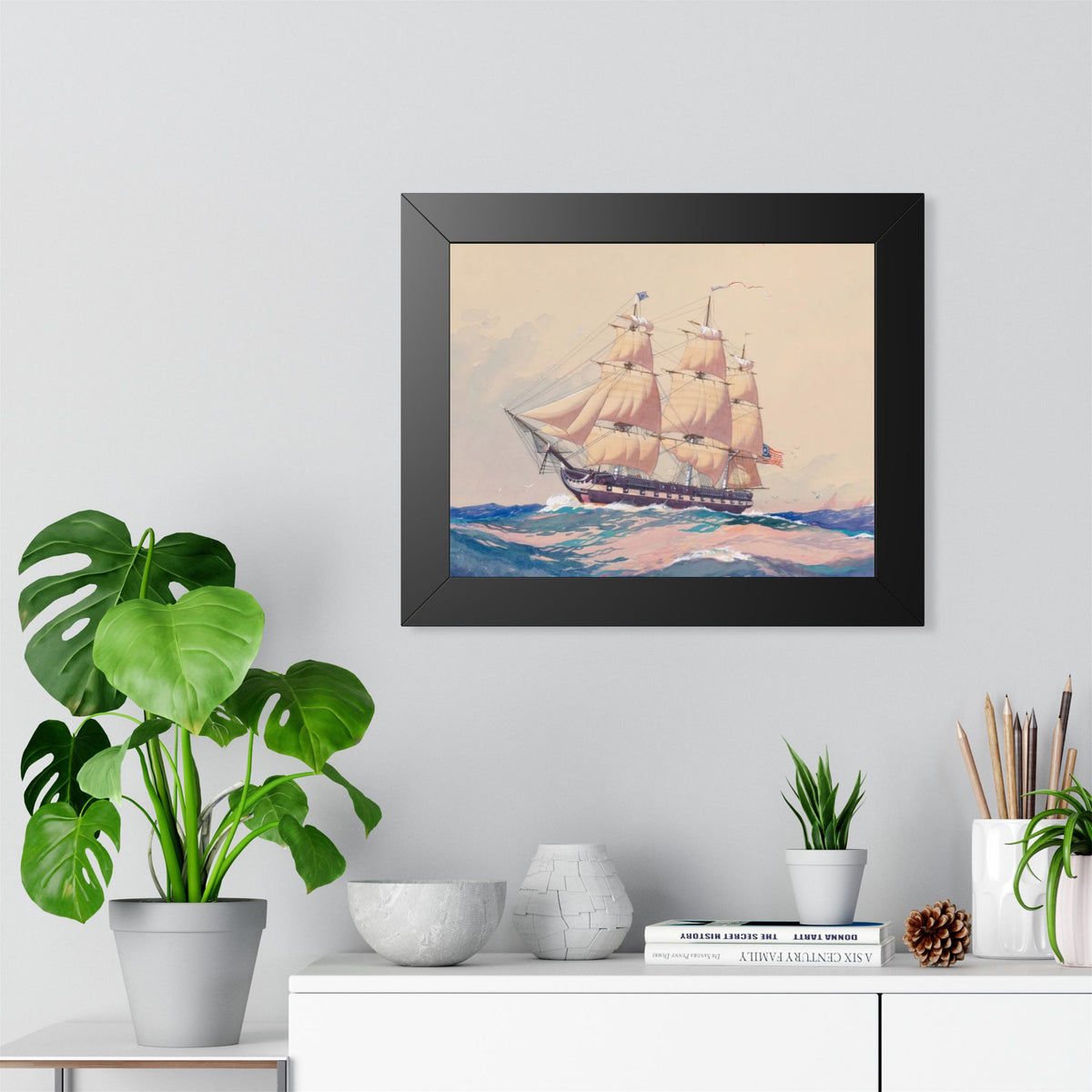 USS Philadelphia Framed Print | Worden Wood