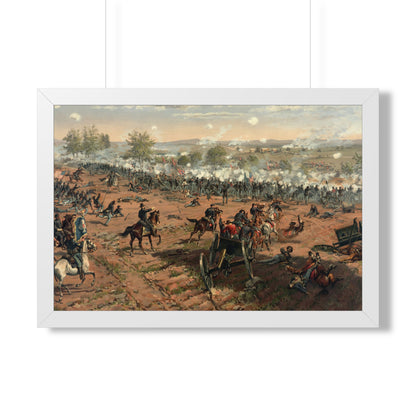 Battle of Gettysburg Framed Print | Thure de Thulstrup, 1887