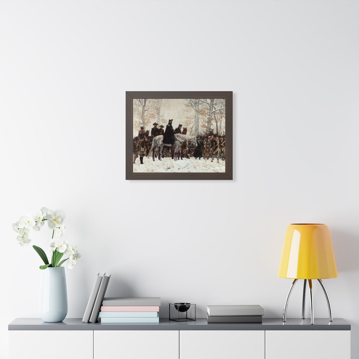 The March to Valley Forge Framed Print | William B. T. Trego, 1883