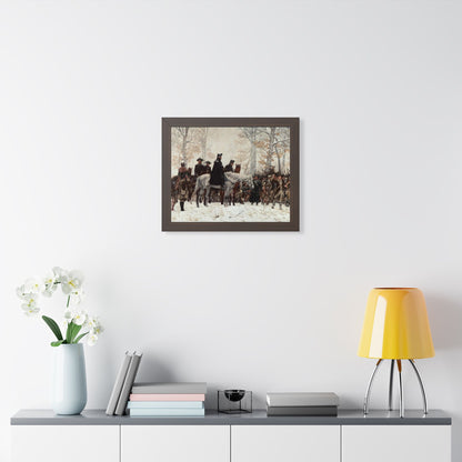 The March to Valley Forge Framed Print | William B. T. Trego, 1883