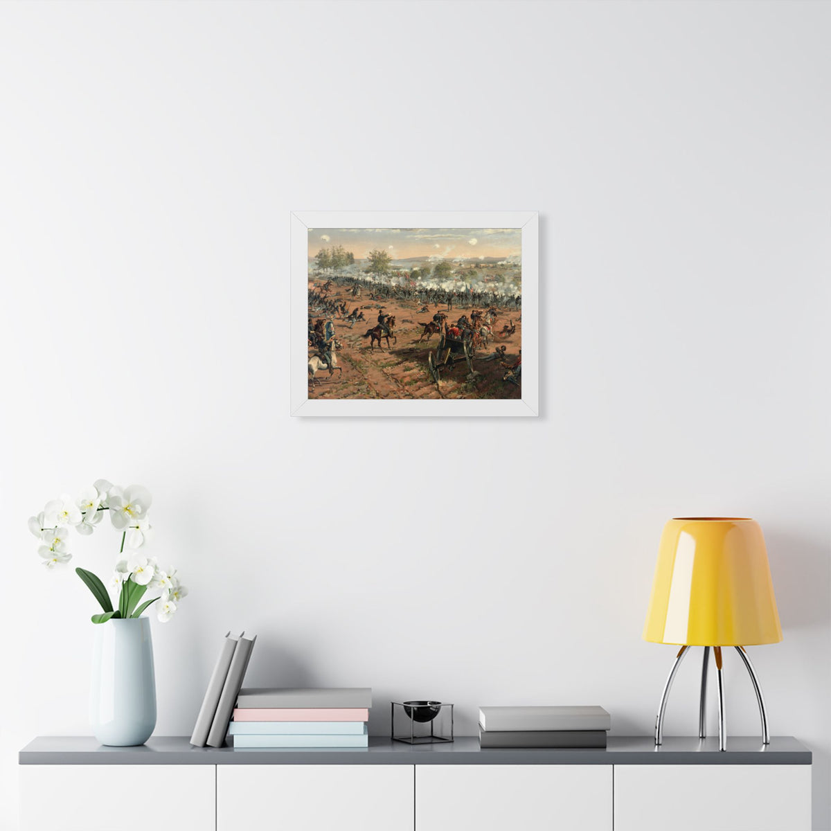 Battle of Gettysburg Framed Print | Thure de Thulstrup, 1887