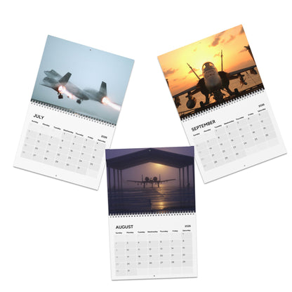 100 years of American Aircraft 2026 (Grid Style) Calendar