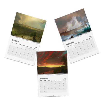 Frederic Edwin Church 2026 (Grid Style) Calendar