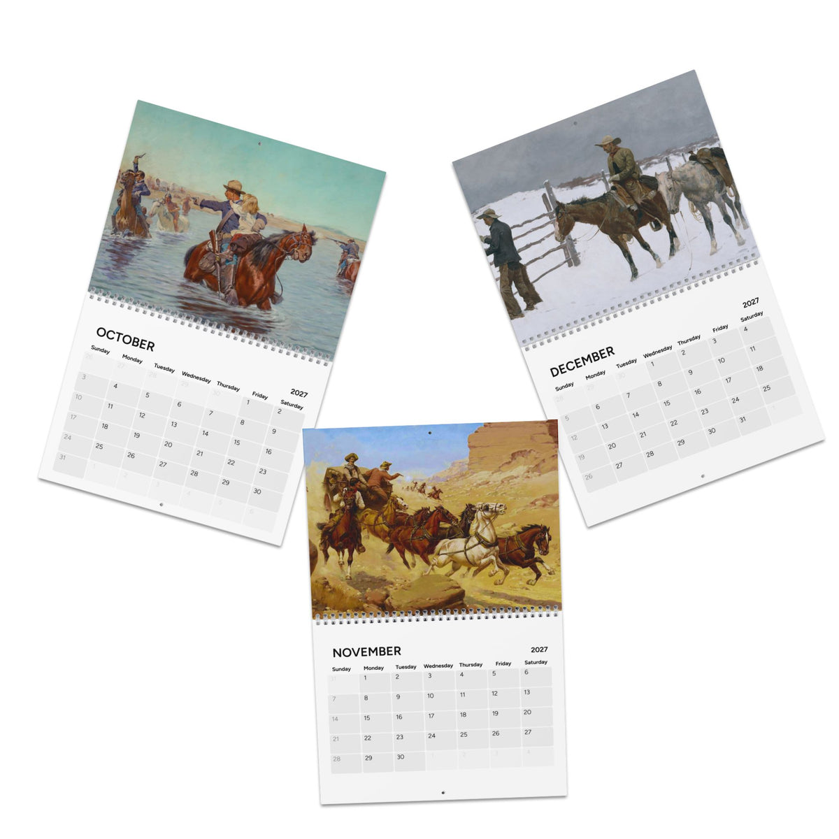 American Western 2027 Calendar