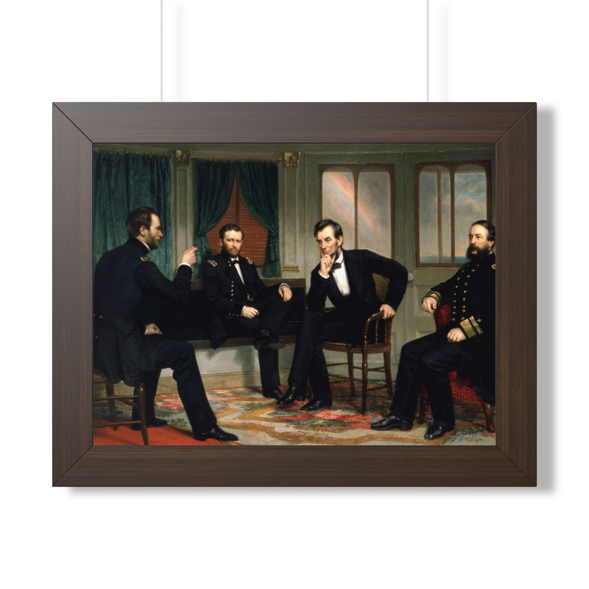 The Peacemakers Framed Print | George P. A. Healy, 1868