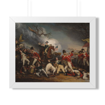 The Death of General Mercer at the Battle of Princeton Framed Print | John Trumbull, c. 1789