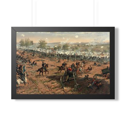 Battle of Gettysburg Framed Print | Thure de Thulstrup, 1887