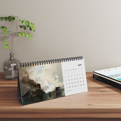 400 Years of American Ships 2027 Desktop Calendar