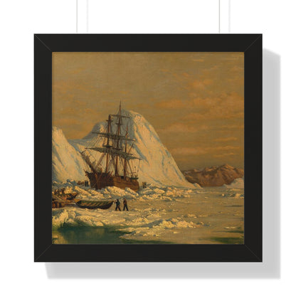 An Incident of Whaling Framed Painting Poster