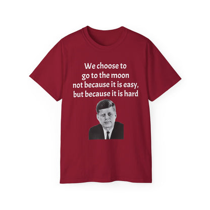 John F. Kennedy Moon Landing Quote Shirt