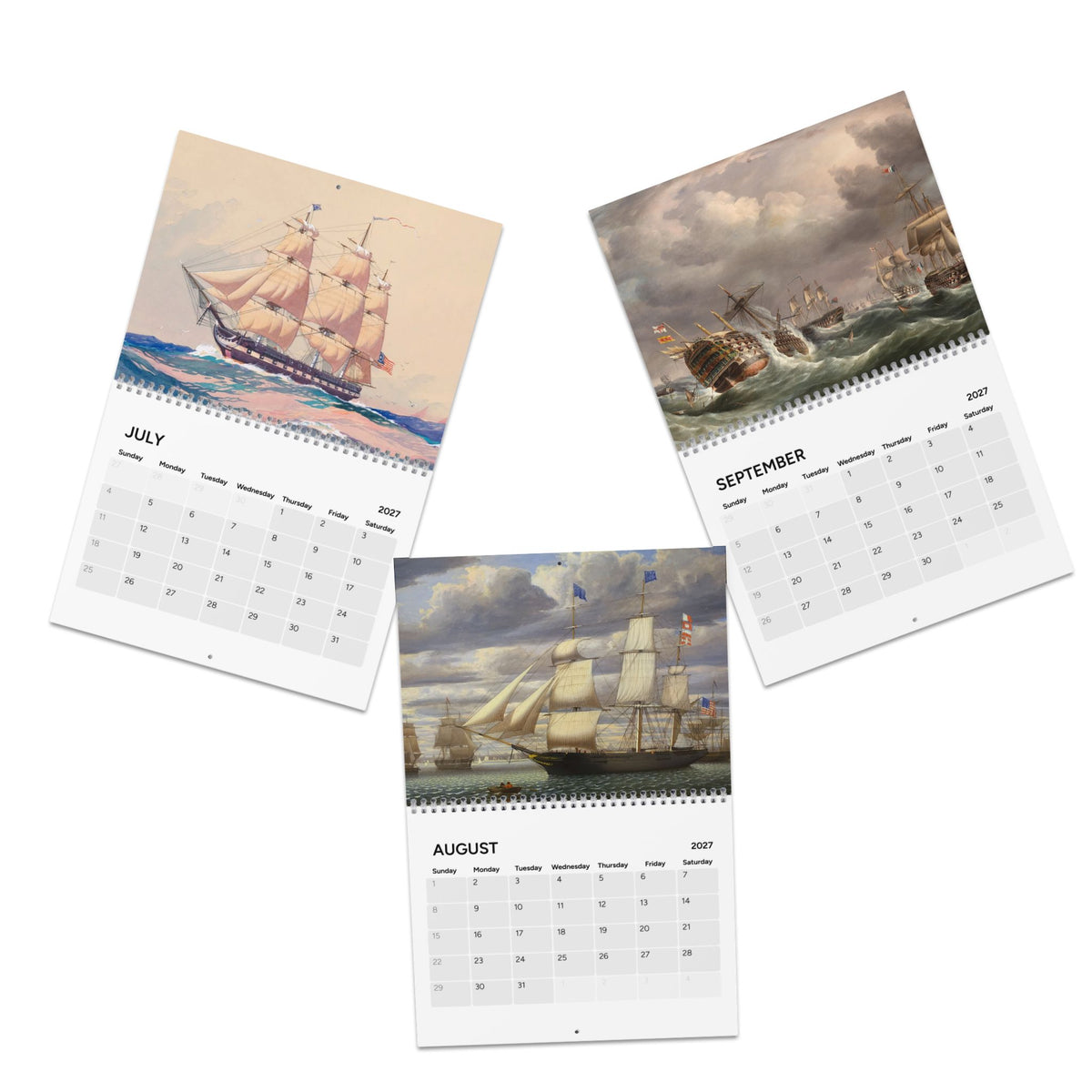 Age of Sail 2027 Calendar