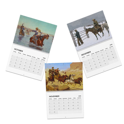 American Western Painting 2026 Calendar