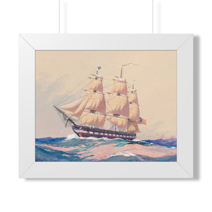 USS Philadelphia Framed Print | Worden Wood