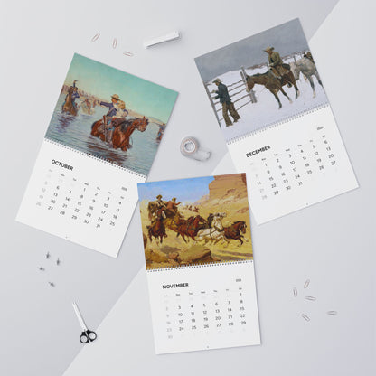 American Western Painting 2025 Calendar