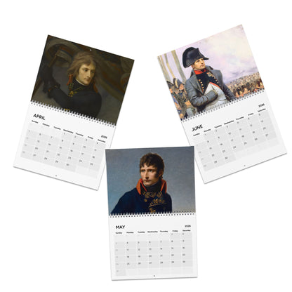 Napoleon Portrait 2026 (Grid Style) Calendar