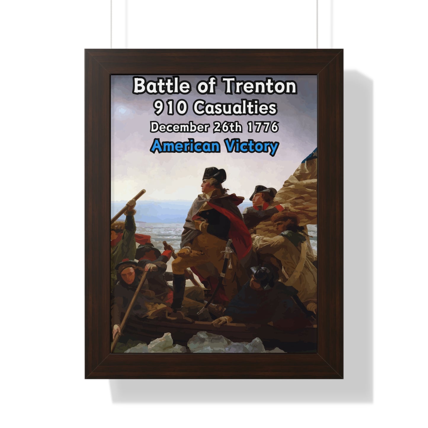 Battle of Trenton Framed Poster