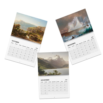 2026 American Landscape (Grid Style) Calendar