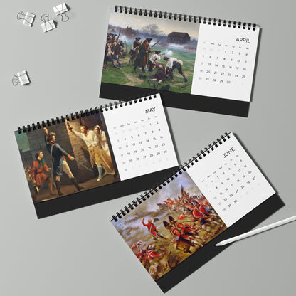 Revolutionary War 2026 Desktop Calendar
