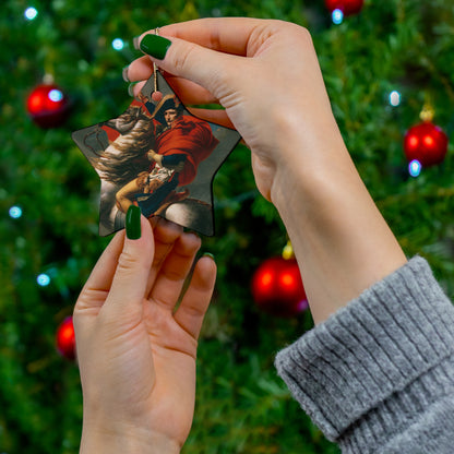 Napoleon Bonaparte Crossing the Alps Ornament