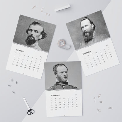 Civil War General Calendar 2026