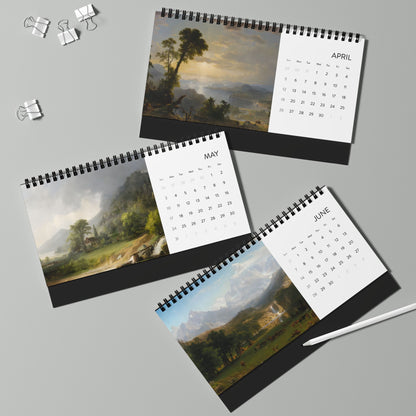 2026 American Landscape Desktop Calendar