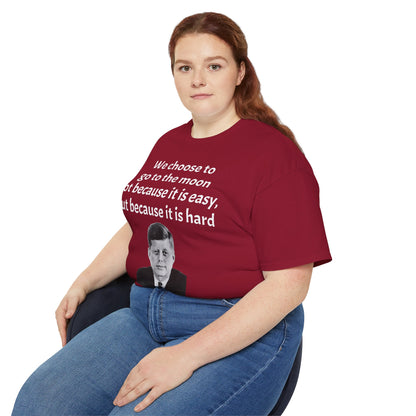 John F. Kennedy Moon Landing Quote Shirt