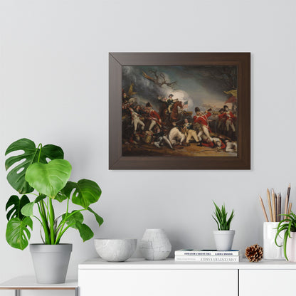 The Death of General Mercer at the Battle of Princeton Framed Print | John Trumbull, c. 1789