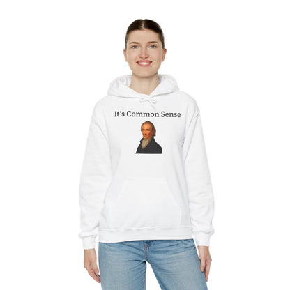 It's Common Sense Hoodie