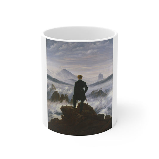 Wanderer above the Sea of Fog Painting Mug