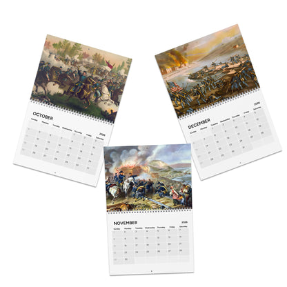 Civil War 2026 (Grid Style) Calendar
