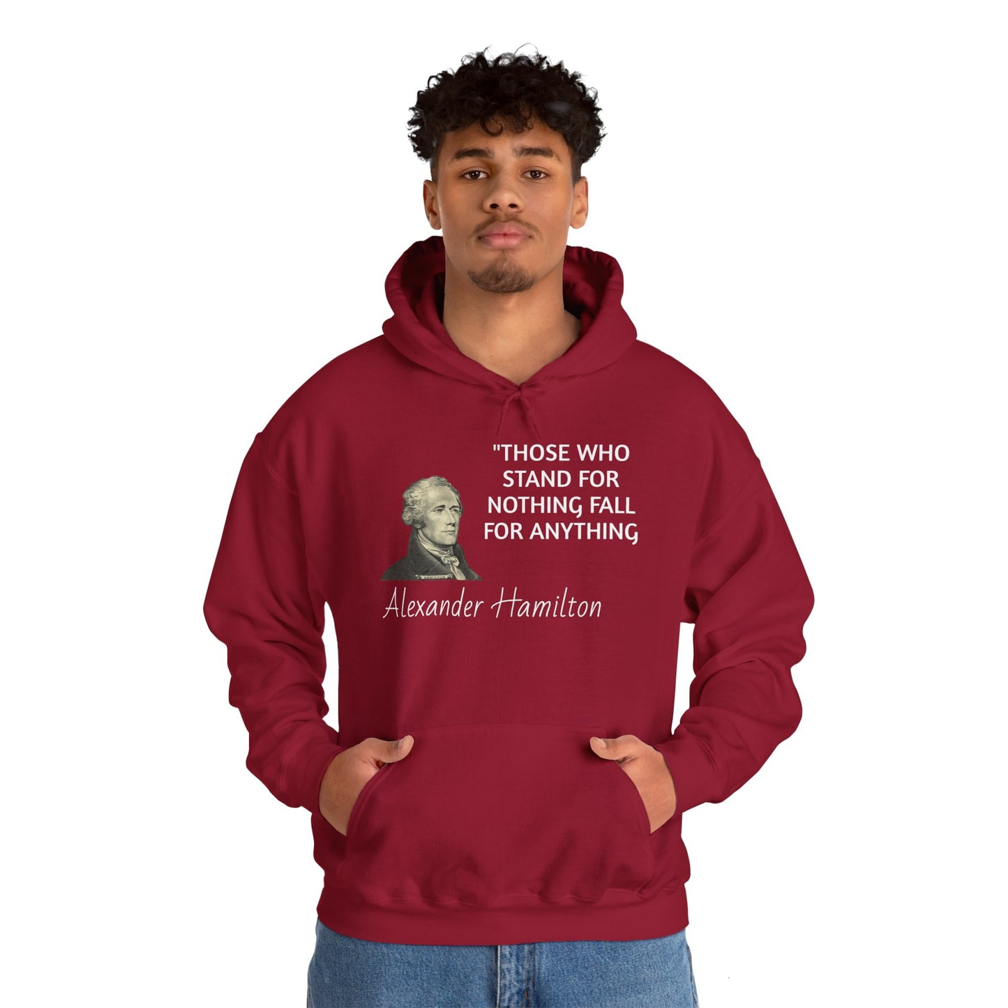 Alexander Hamilton Quote Hoodie