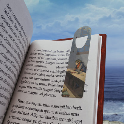 Painting of Napoleon Studying Bookmark