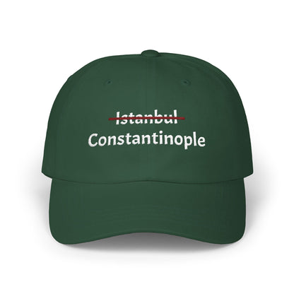 Constantinople not Istanbul Embroidered Hat