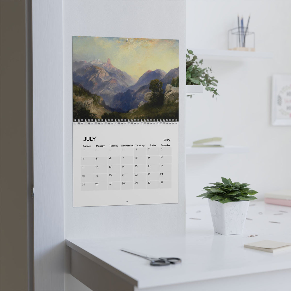 Thomas Moran 2027 Wall Calendar
