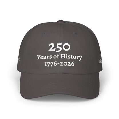 250 Years of History 1776–2026 Embroidered Hat