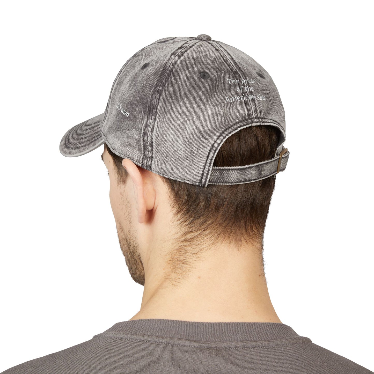 Edmund Fitzgerald Embroidered Vintage Hat