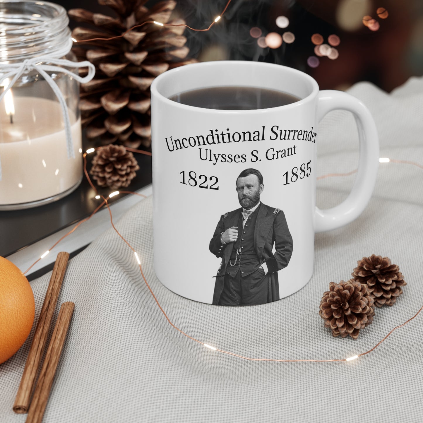 "Unconditional Surrender" General Ulysses S. Grant Mug